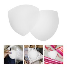 3 Pairs Removable Bra Inserts Pads Pushup Breathable Sponge Cushion For Swimwear