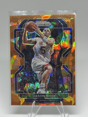 2021-22 Panini Prizm - Jason Kidd #244 Orange Ice Prizm