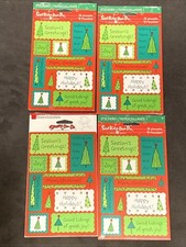American Greetings Christmas Stickers Stickety-Doo-Da Lot of 4 Packs 14 Sheets
