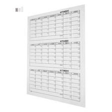 Acrylic Whiteboard Calendar Quarterly Planner Board Calendar Dry Erase Board