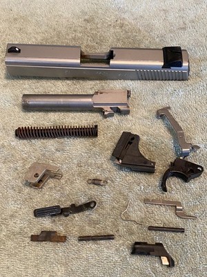USED OEM SMITH & WESSON SW9VE SLIDE ASSEMBLY  LOWER PARTS TRIGGER SLIDE 49674
