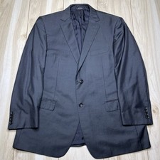 Ermenegildo Zegna ZZegna Wool Mohair Blend Sport Coat Mens Size 44R Dark Gray