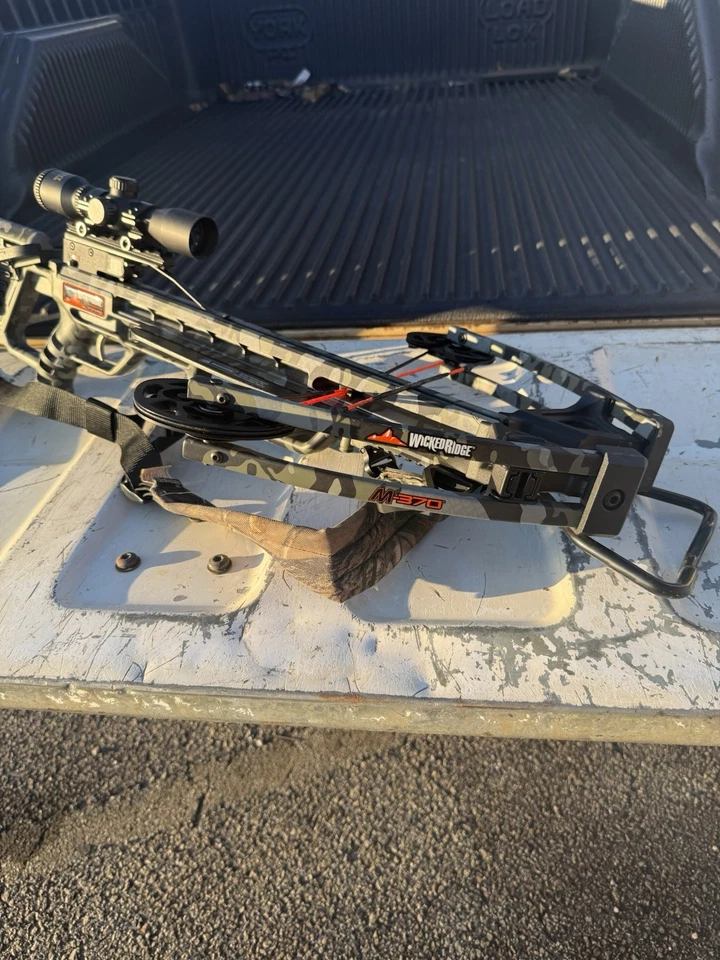 Wicked Ridge M-370 Crossbow with ACUdraw - Image 2 of 4