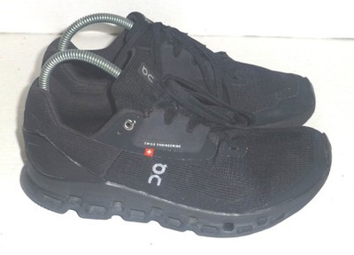 On Cloudstratus Women's Black Lace up Running Shoes Size: 9.5 39.99211