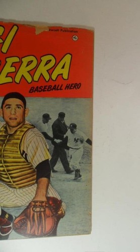 YOGI BERRA BASEBALL HERO COMICS #1 FAWCETT 1951 PHOTO COVERS G/VG 3.0 XTRA STAPL - Picture 2 of 8