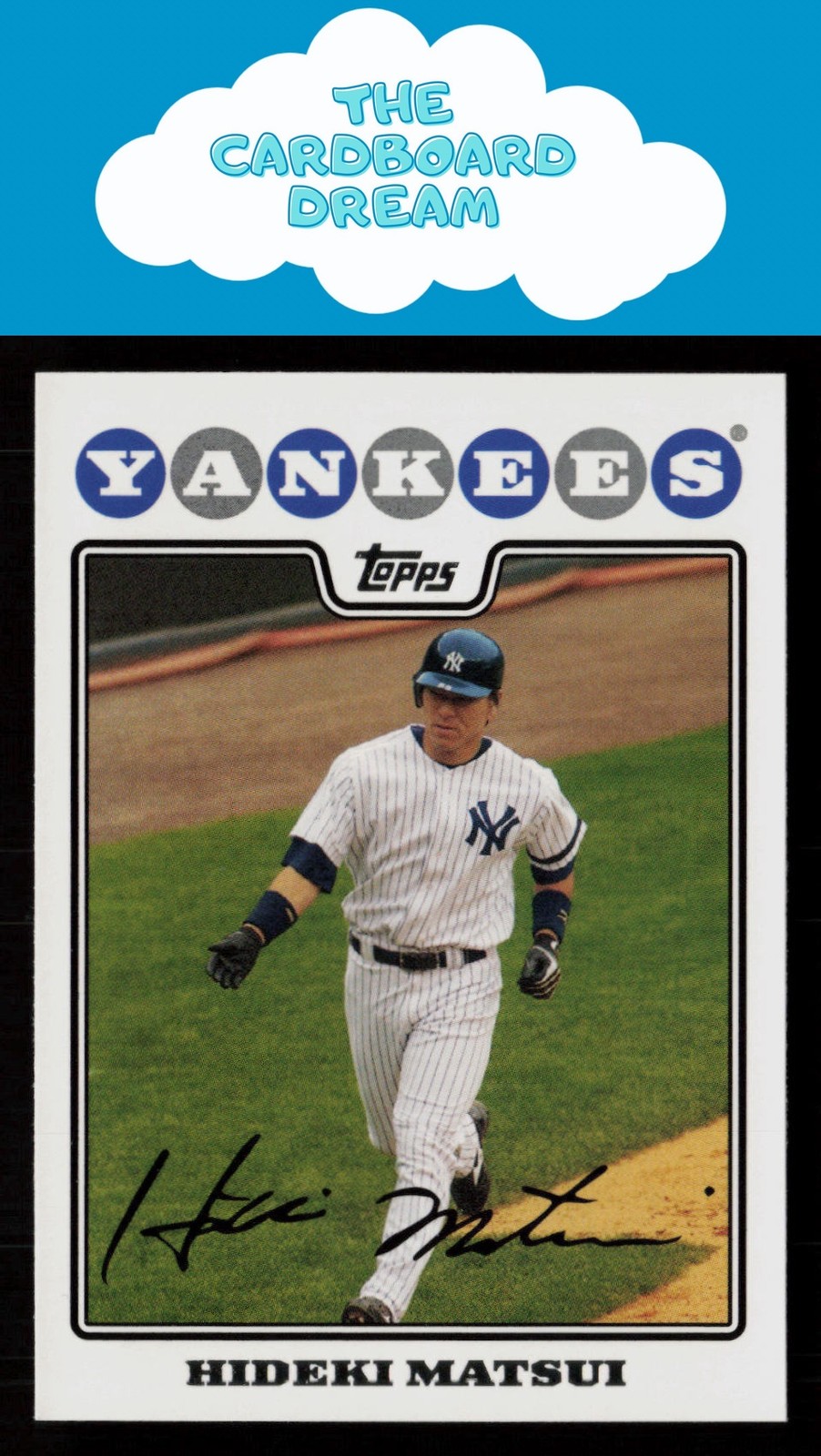 Hideki Matsui 2008 Topps #445 New York Yankees Baseball Card