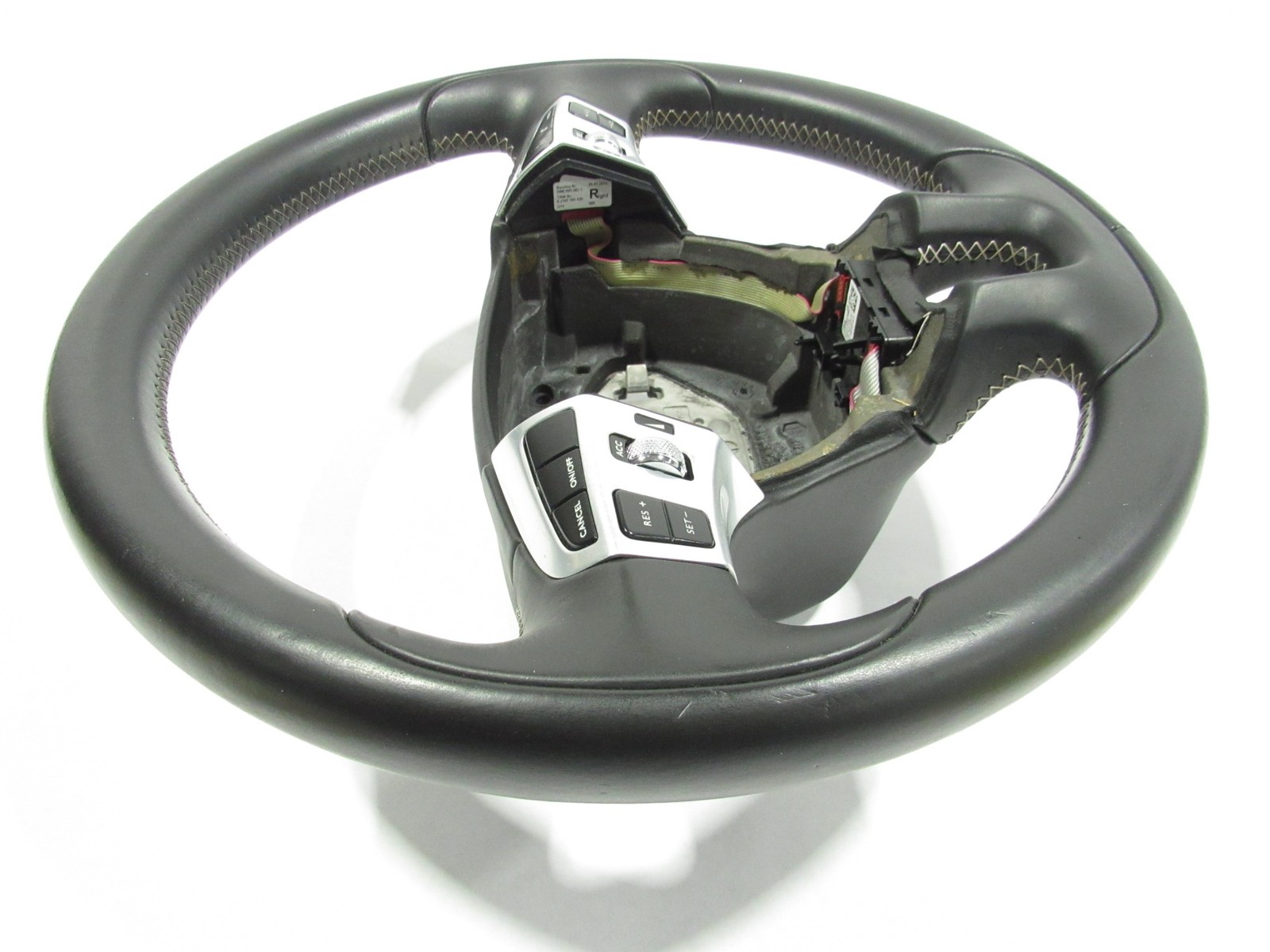 12-18 Bentley Continental GT W12 2015 Steering Wheel W/ Switch |Y2