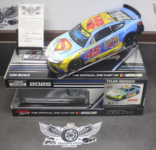 2025 Tyler Reddick UD Superman Liq. Color 1/24 Lionel NASCAR Diecast Autographed