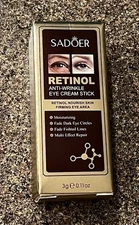 SADOER Retinol Anti-Wrinkle Eye Cream Stick Under Eye Dark Circles Moisturizing 
