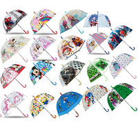 Bubble Umbrella, Dome Umbrella, Animated Character Bell Umbrellas Kids 3-7 Yrs