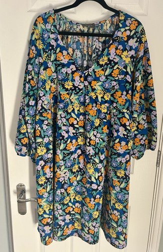 floral Brights Summer dress size 20 From ‘Papaya Matalan ‘Excellent Condition