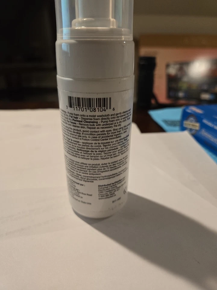 Lavado de espuma de baño sin enjuague Bedside-Care, lote de 5 de 4,1 oz Foto 2 de 3