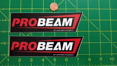 X2 PRO-BEAM  Sticker / Decal ORIGINAL OLD STOCK