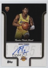 2025-26 Topps Rookie Photo Shoot Autographs Adou Thiero #RP-AT card