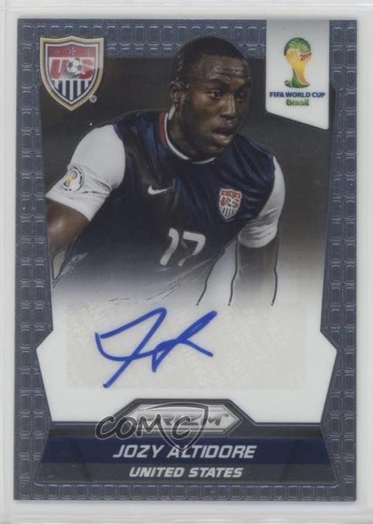 2014 Panini Prizm World Cup Signatures Jozy Altidore #S-JA Auto 0dj8
