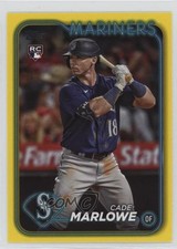 2024 Topps Series 1 Yellow Cade Marlowe #286 0nr3