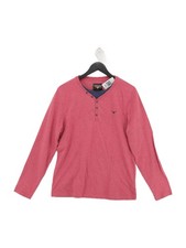 BUFFALO Men's Polo M Red 100 Cotton Basic