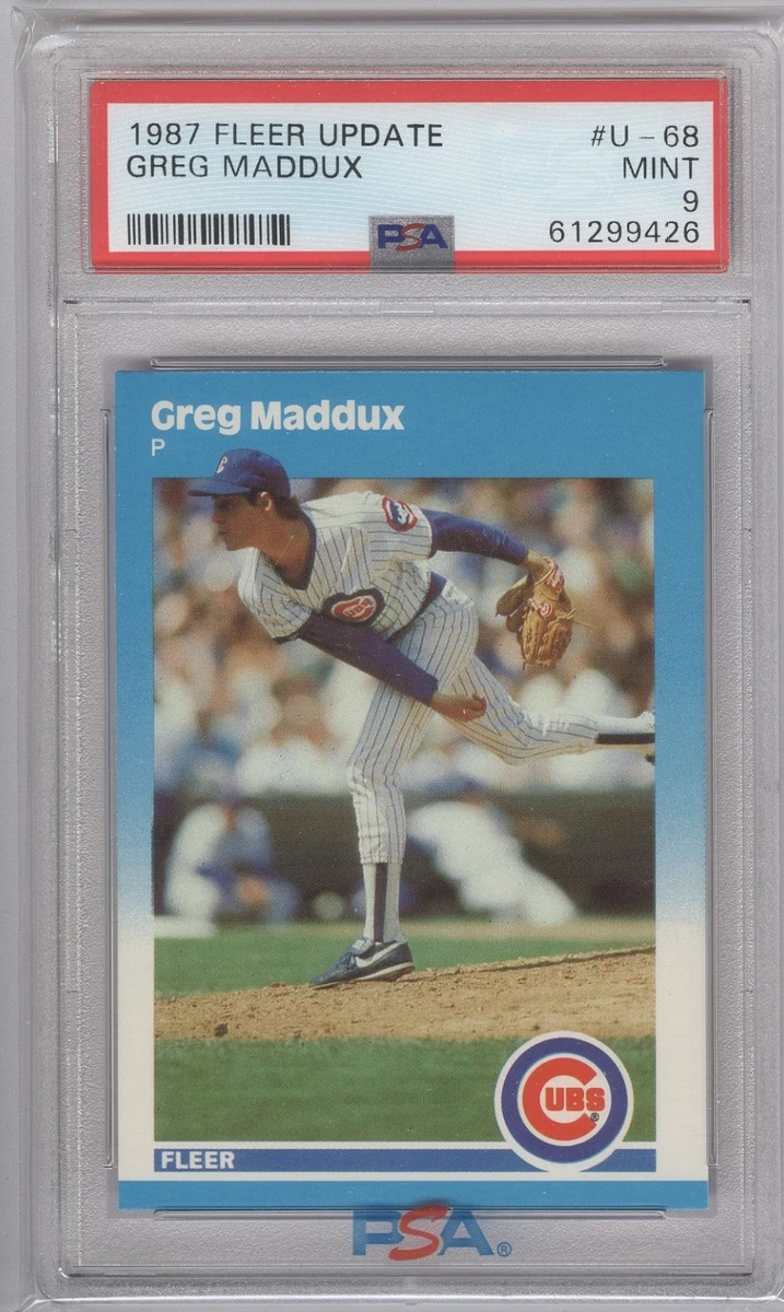 1987 Fleer Update - Greg Maddux #U-68 for sale | eBay