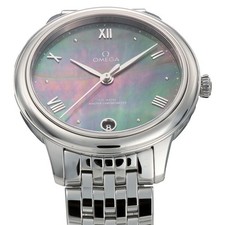 OMEGA De Ville Prestige Co-Axial 434.10.34.20.07.001 Silver Men Watch New in Box 3