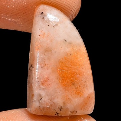 100% Natural Sunstone Fancy Shape Cabochon Loose Gemstone 15 Ct 20X12X6mm X11591