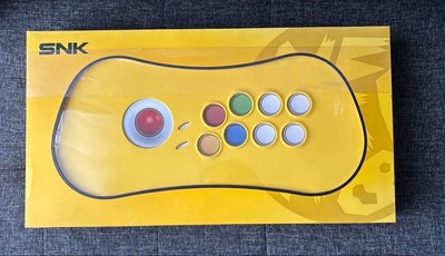 SNK Neo Geo Arcade Stick Pro Silikon Hülle Gelb Neu Unbenutzt 2019 Mit Box