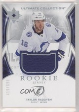 2021 Upper Deck Ultimate Collection Rookies Jersey /699 Taylor Raddysh #137 9hi