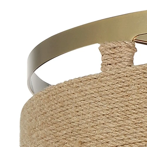 Minka Lavery 3869 Windward Passage 4 Light 21"W Semi-Flush Drum - Soft Brass / - Picture 3 of 9