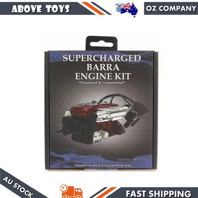 DDA 1:24 Scale Ford XW/XY 6 Cylinder Supercharged Barra Engine Plastic Kit