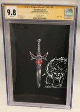 Thundercats #1 CGC 9.8 SS REMARK Shah Variant Cover A Signed Key