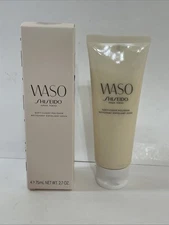 SHISEIDO Waso Soft-Cushy Polisher Oil-Free 2.7oz NIB BOX