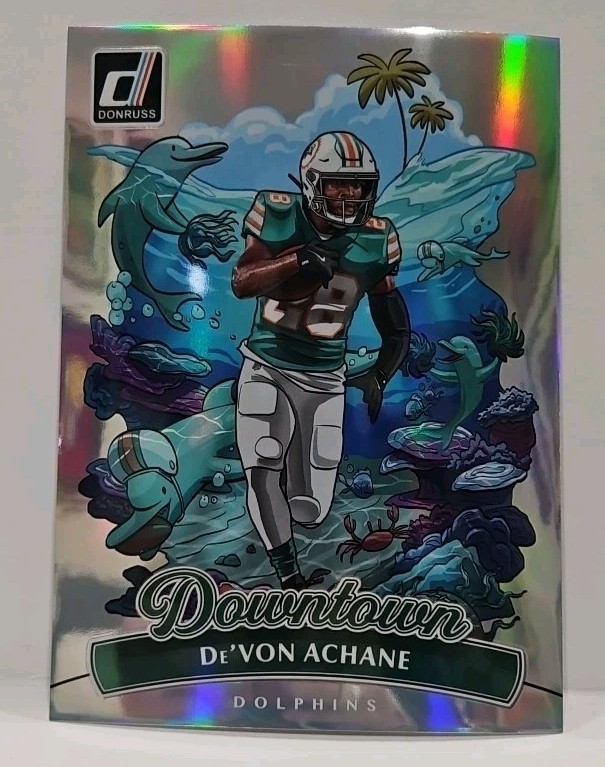 2025 Donruss Devon Achane Downtown Jumbo