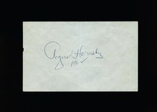 Rogers Hornsby Autographed 3x5 Cut Signature