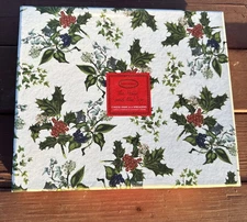 Portmeirion the Holly and the Ivy Cheese Knife Set With 6 Spreaders NIB