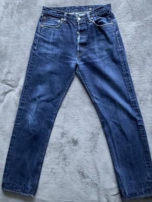 Rubato Lot #1  Jeans Mens Size 31 Selvage Denim Distressed Blue Made In Japan