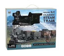 Wow Toyz 5067 Deluxe R/C Classic Steam Battery Operated Train (Set of 30)