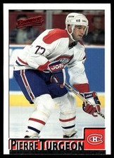 Pierre Turgeon 1995-96 Bowman #6 Canadiens NHL READ FREE SHIPPING AutographDen