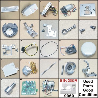 SINGER QUANTUM STYLIST 9960 USED PARTS GOOD CONDITION SOME FIT OTHER MODELS