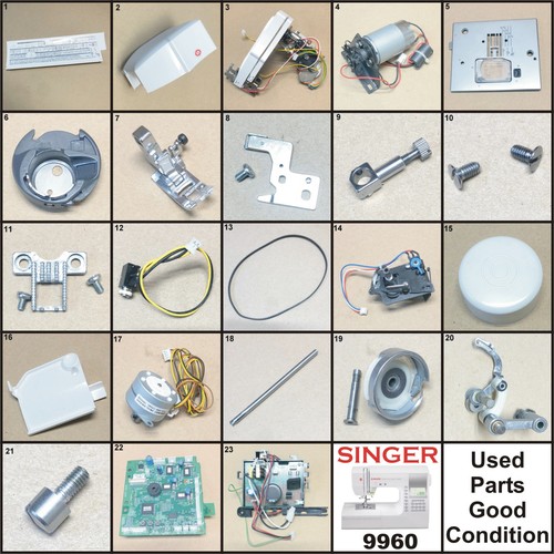 SINGER QUANTUM STYLIST 9960 USED PARTS GOOD CONDITION SOME FIT OTHER MODELS