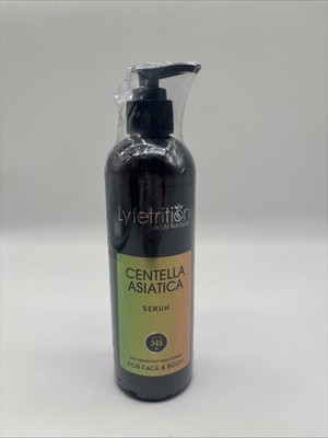 Lyfetrition Centella Asiatica Cica Serum - 12 Fl Oz Large Bottle - Anti-Aging