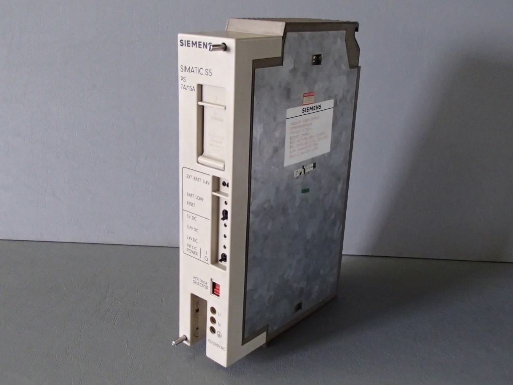 6ES5951-7LD11 SIEMENS SIMATIC S5 S5-115U SIMATIC S5 951 POWER SUPPLY MODULE W/O