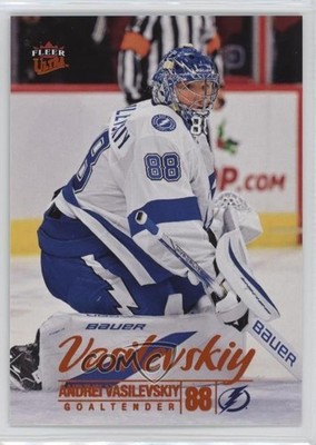 2024-25 Upper Deck Fleer Ultra Orange Foil 2/25 Andrei Vasilevskiy #69 1b6v