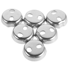 6pcs Towel Bar Fixing Bracket, Stainless Steel Towel Bar Mounting Hardware, 1...
