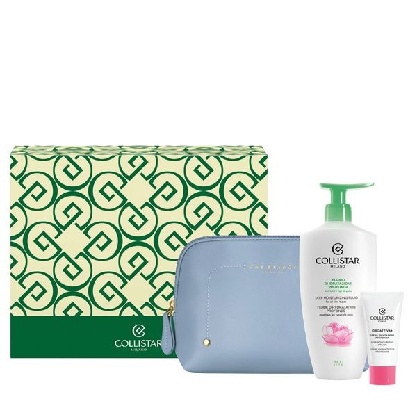 Collistar Set Idratazione Profonda Corpo e Viso con Pochette The Bridge
