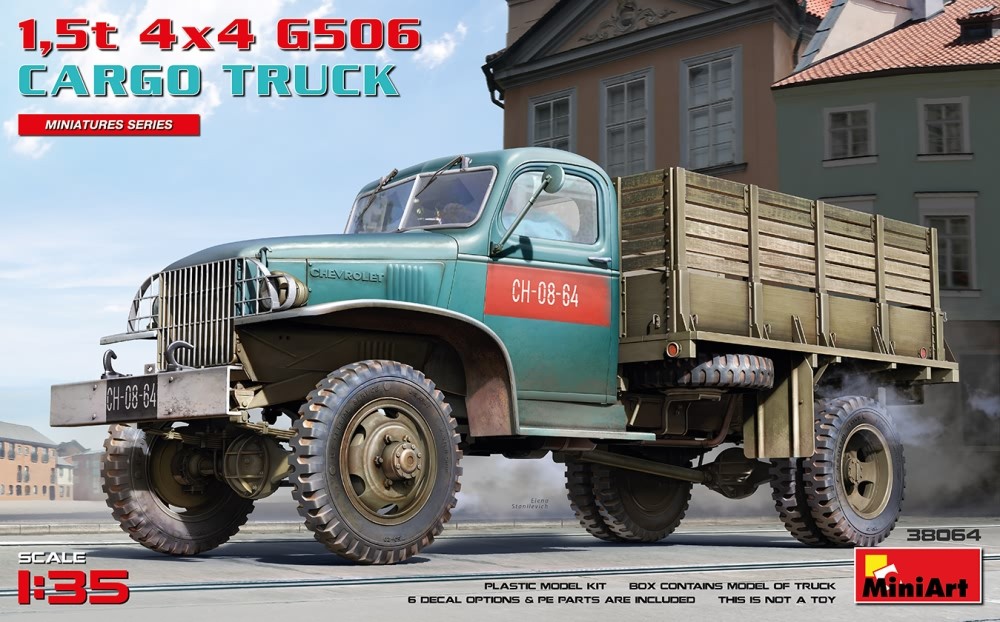 MIN38064 - Miniart 1:35 - 1.5t 4x4 G506 Cargo Truck