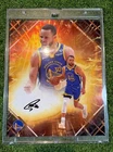 Steph Curry 2025/26 Fanatics Under Wraps Emanate Orange Auto /25