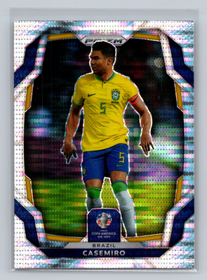 #ad Casemiro 2024 Panini Prizm Conmebol Pulsar #29 $1.49