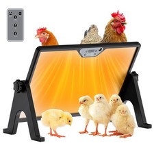 Brooder Plate for Chicks Ducks Quail with Temp Control and Display,12"x16.5" ...