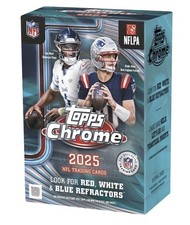 2025 Topps Chrome Football Blaster Box (Factory Sealed) IN HAND NEW