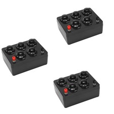 3X Black Resistance Box Iron Variable Decade Resistor Resistance Box 0-99999455