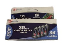 Walgreens 35mm Color 400 Print Film 96 Expo 4 Rolls Exp 2014 Collectible